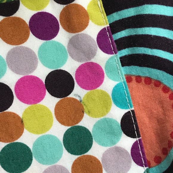 Baxter & Beatrice Multi Colored Abstract Shift Dress Mixed Print Girls Size 6 - Picture 5 of 10